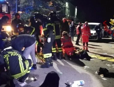 Σοκαριστικό βίντεο: Το θανάσιμο ποδοπάτημα σε κλαμπ της Ιταλίας με 6 νεκρούς και 120 τραυματίες (βίντεο)